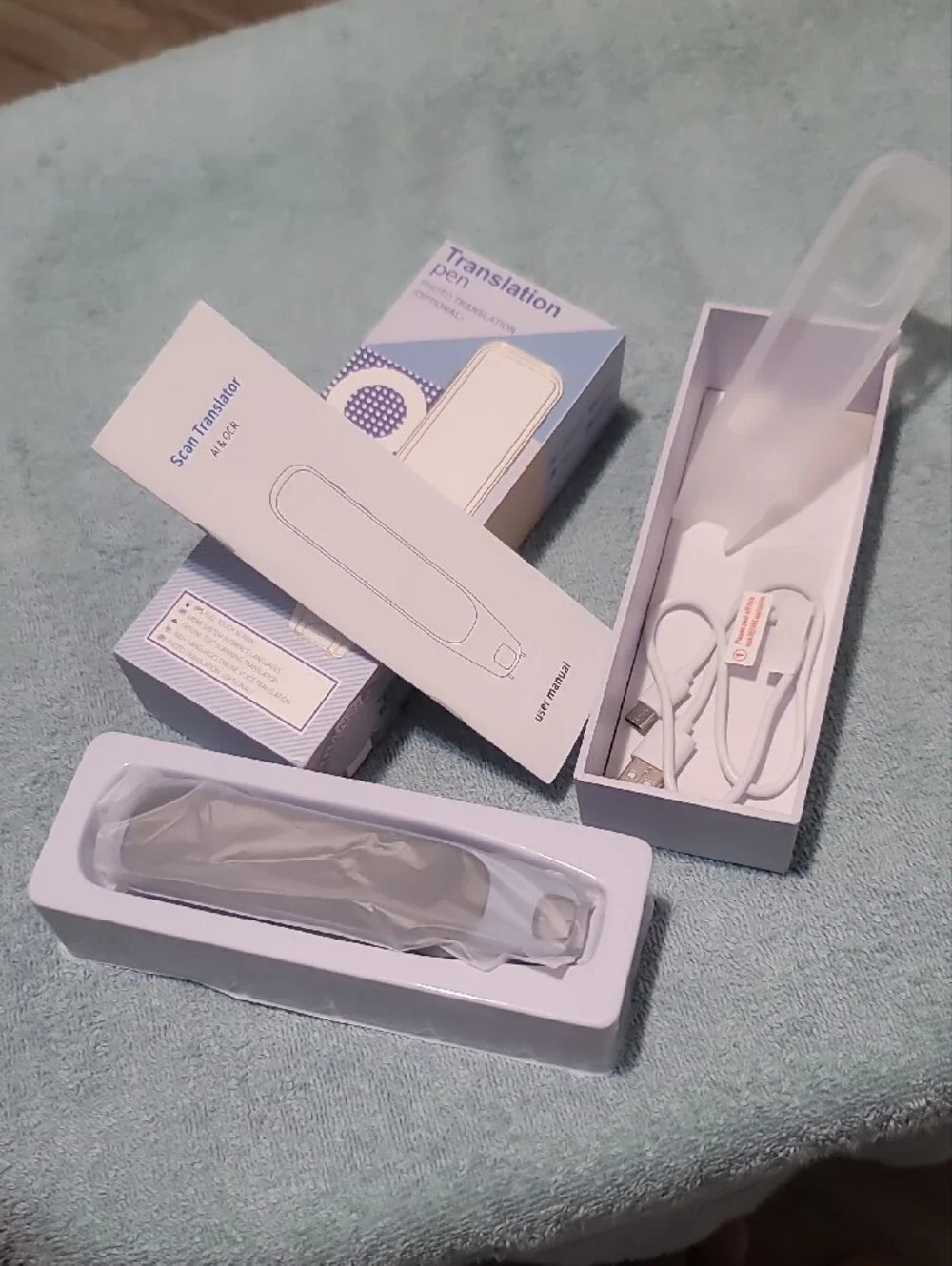 Translation Pen - White Portable Language Translator